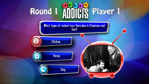 Telly Addicts screenshot 3 for PSP